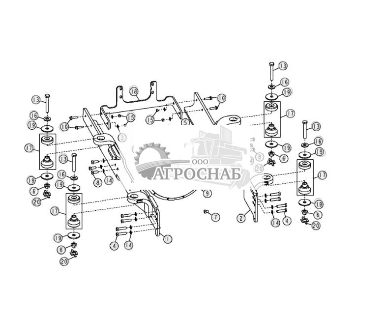 Силовая передачакрепление рамы под двигатель - ST26333 146.jpg